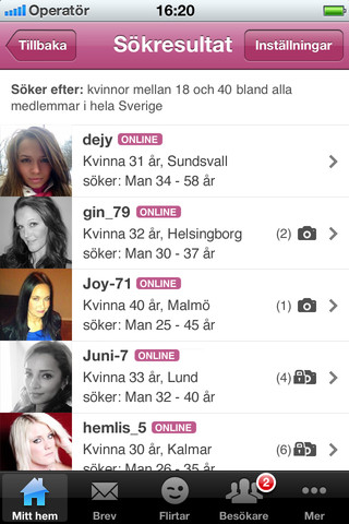 sveriges största dejtingsida